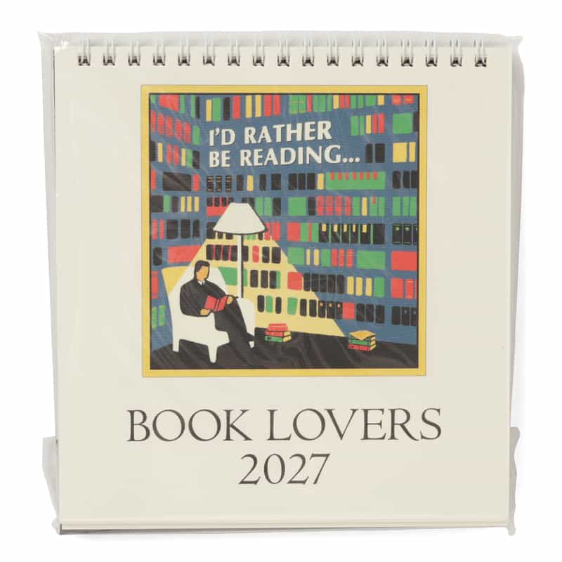 CAVALLINI CAVALLINI ＜カヴァリーニ＞ 2027年デスクカレンダー “BOOK LOVERS“ NONE