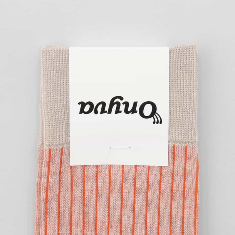 ONYVA ONYVA ＜オニヴァ＞ グリッターネイル ラインソックス BEIGE