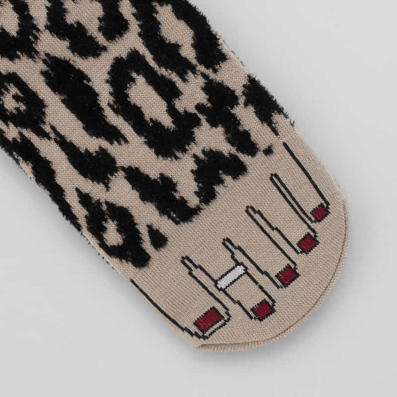 ONYVA ONYVA ＜オニヴァ＞ レオパード柄ソックス BEIGE