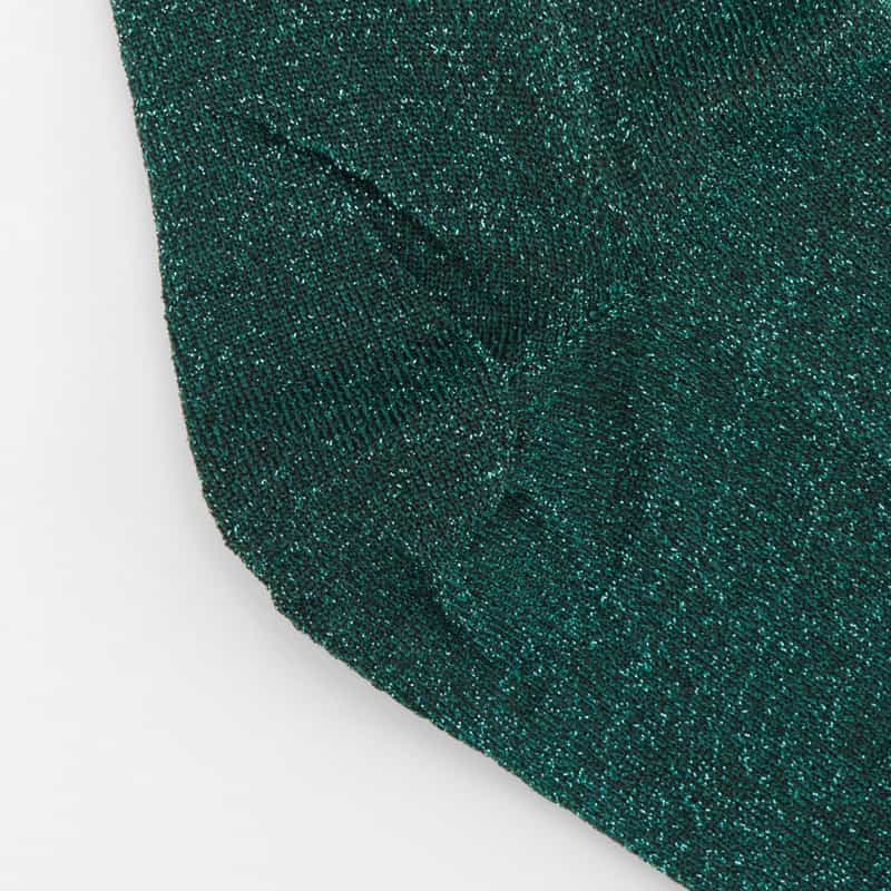 ONYVA ONYVA ＜オニヴァ＞ グリッター素材ラインソックス GREEN