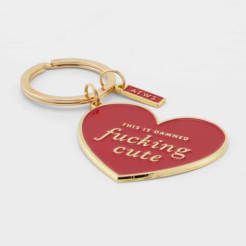 ALL THE WAYS TO SAY ALL THE WAYS TO SAY ＜オールザウェイトゥセイ＞ キーチェーン “F CUTE" NONE(0000)