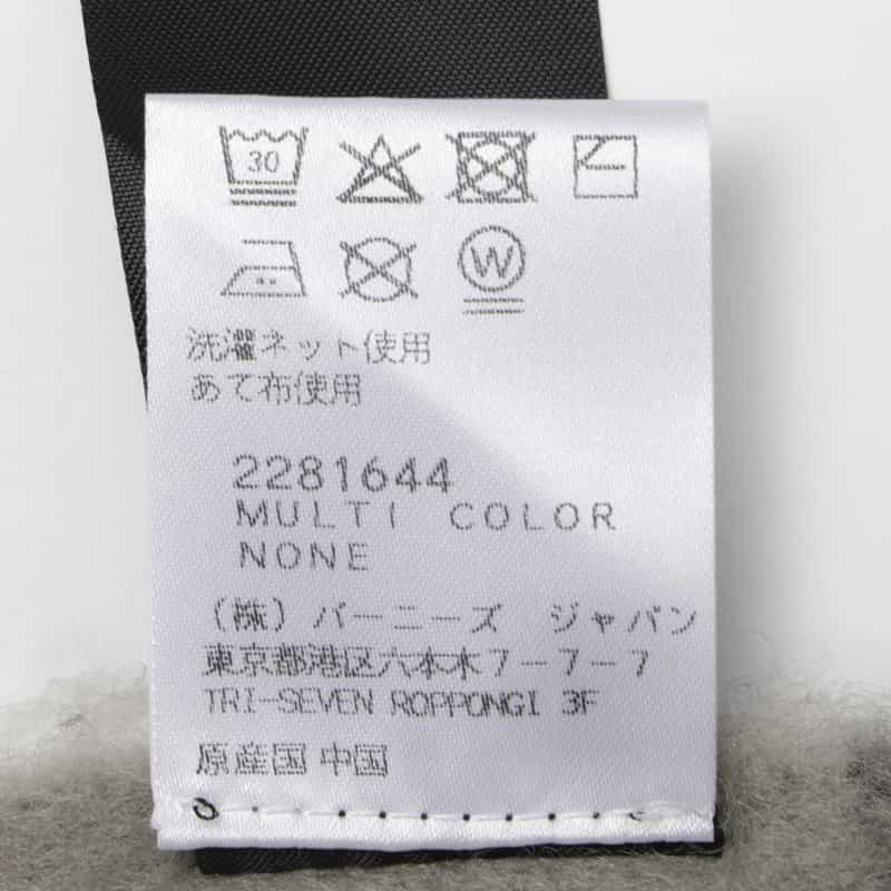 VERB TO DO VERB TO DO ＜バーブ トゥ ドゥ＞ チェック柄スカーフ MULTICOLOR