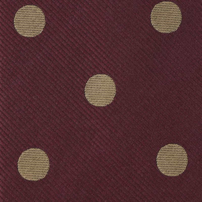 BARNEYS NEW YORK ドット柄タイ WINE