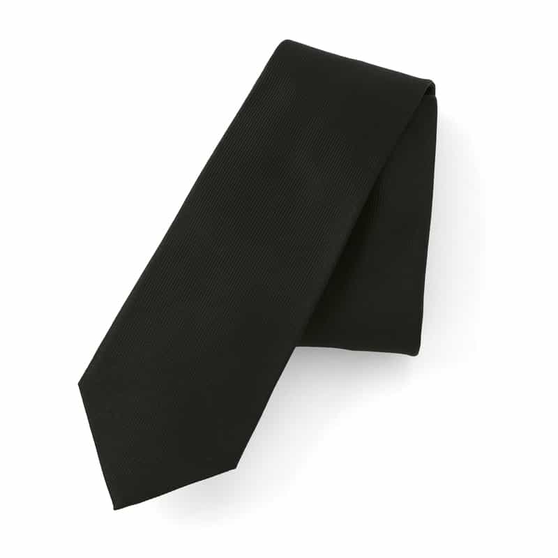 BARNEYS NEW YORK ソリッドタイ BLACK