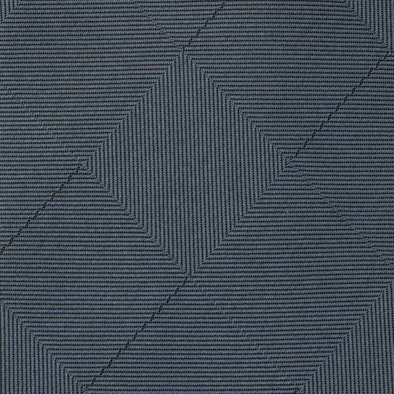 BARNEYS NEW YORK シャドーチェック柄タイ BLUE