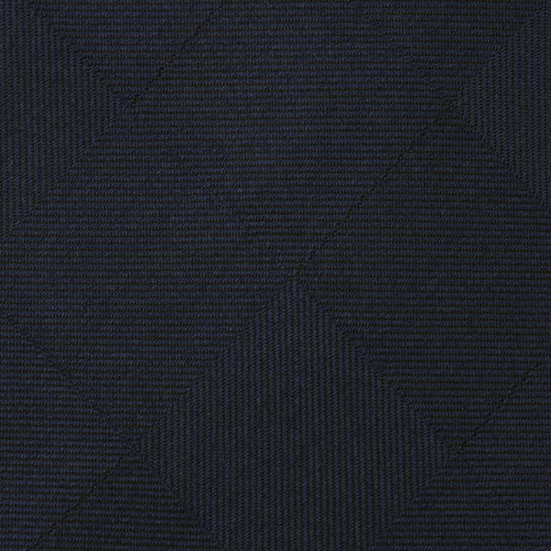 BARNEYS NEW YORK シャドーチェック柄タイ NAVY