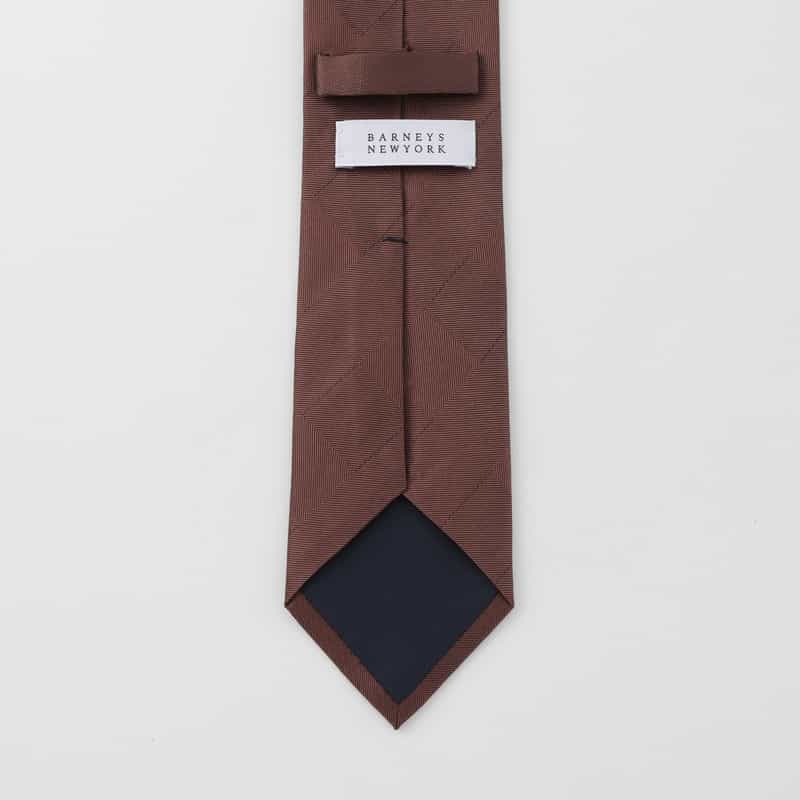 BARNEYS NEW YORK シャドーチェック柄タイ PINK