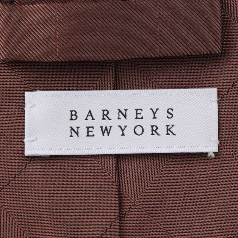 BARNEYS NEW YORK シャドーチェック柄タイ PINK