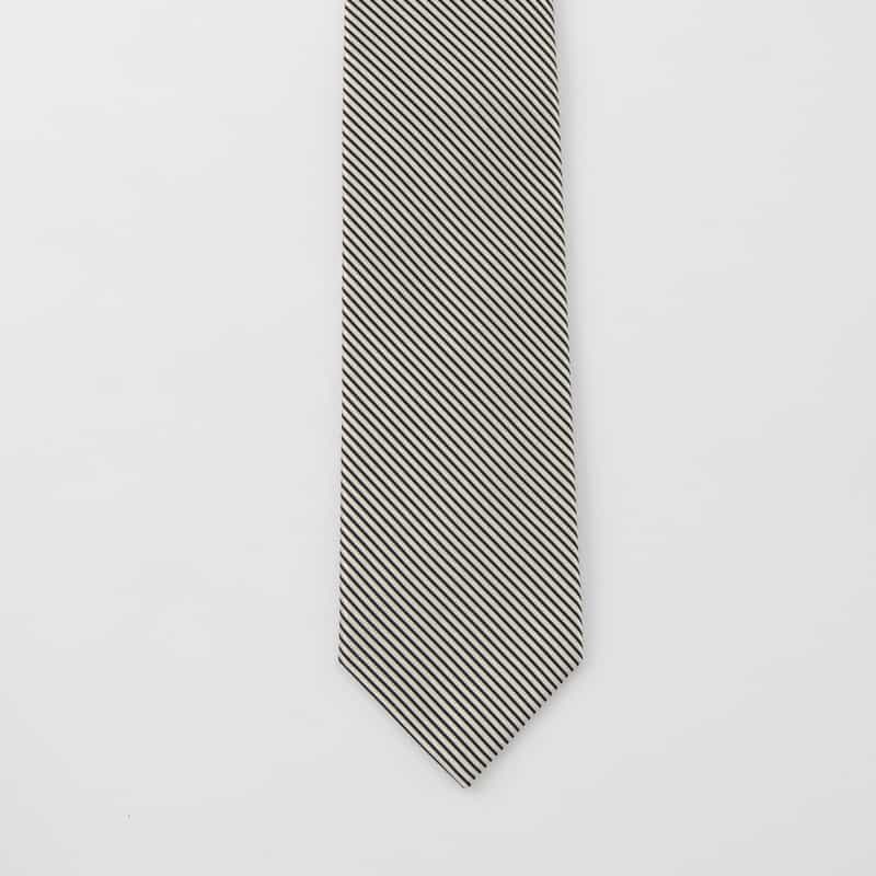BARNEYS NEW YORK ソリッドタイ GRAY