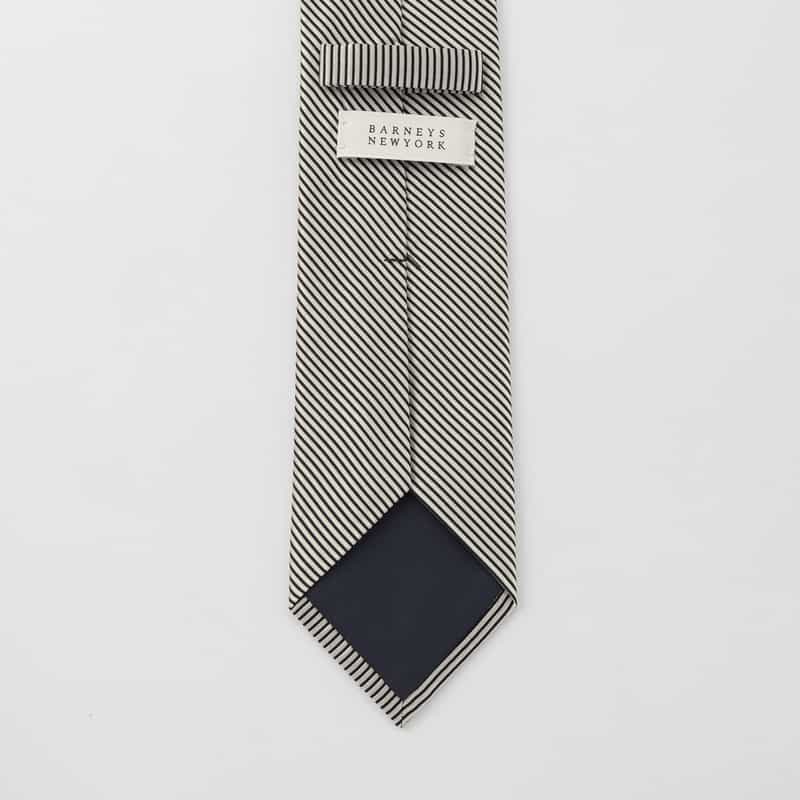 BARNEYS NEW YORK ソリッドタイ GRAY
