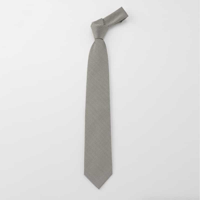BARNEYS NEW YORK ソリッドタイ GRAY
