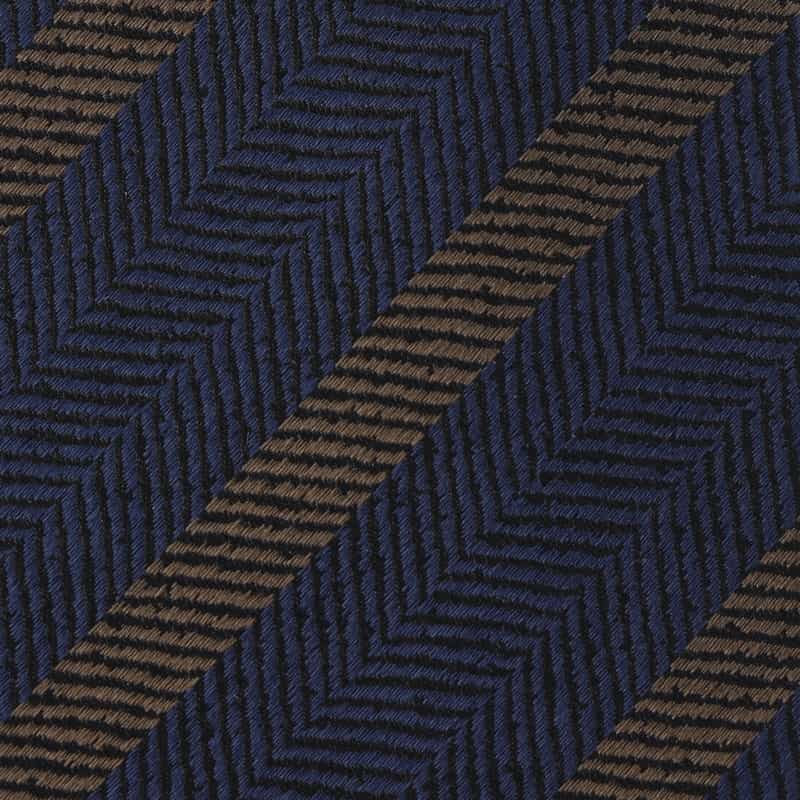 BARNEYS NEW YORK ストライプ柄タイ NAVY