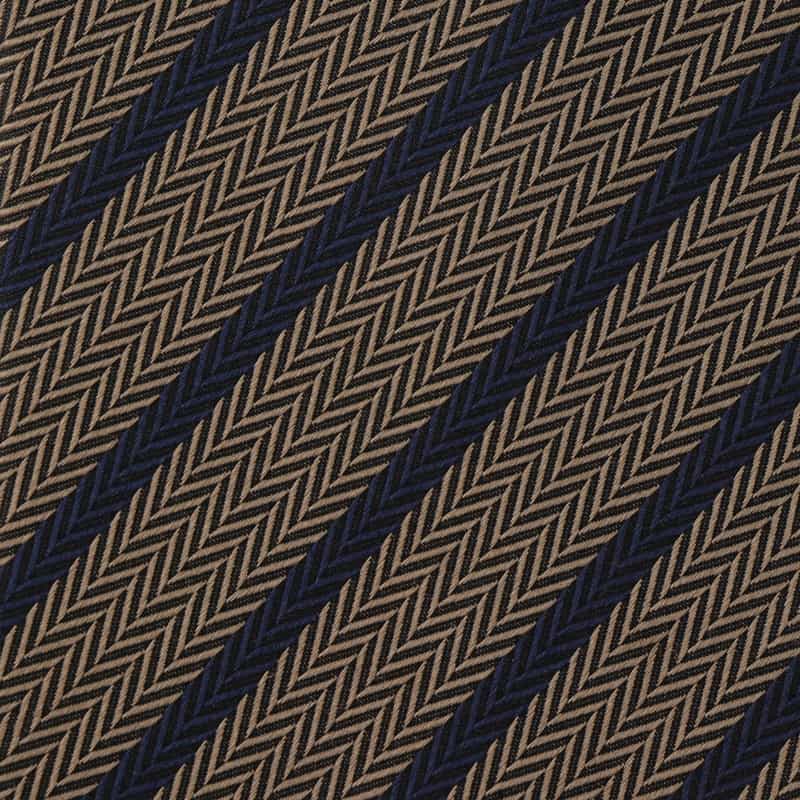 BARNEYS NEW YORK ストライプ柄タイ BEIGE