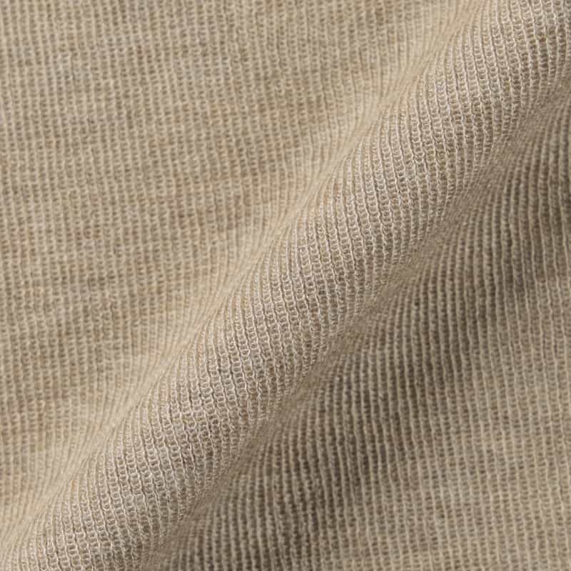 BARNEYS NEW YORK ウォッシャブル シアー素材ラメニットプルオーバー BEIGE