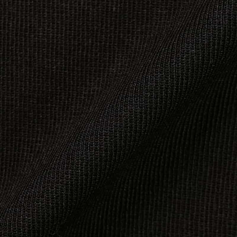 BARNEYS NEW YORK ウォッシャブル シアー素材ラメニットプルオーバー BLACK