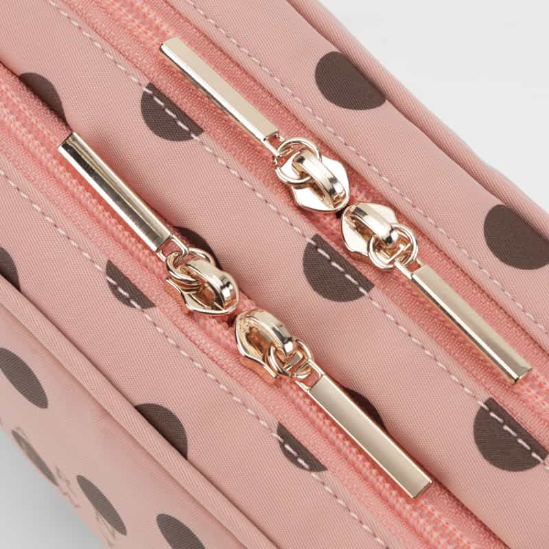 BARNEYS NEW YORK ドット柄 メイクポーチ PINK
