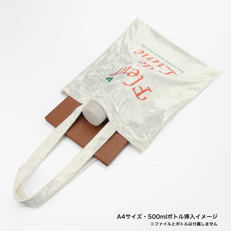KEENA. KEENA＜キーナ＞ プリント トートバッグ WHITE