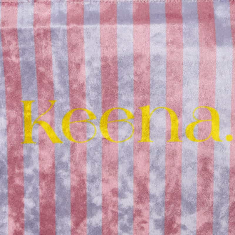 KEENA. KEENA＜キーナ＞ プリント トートバッグ PINK