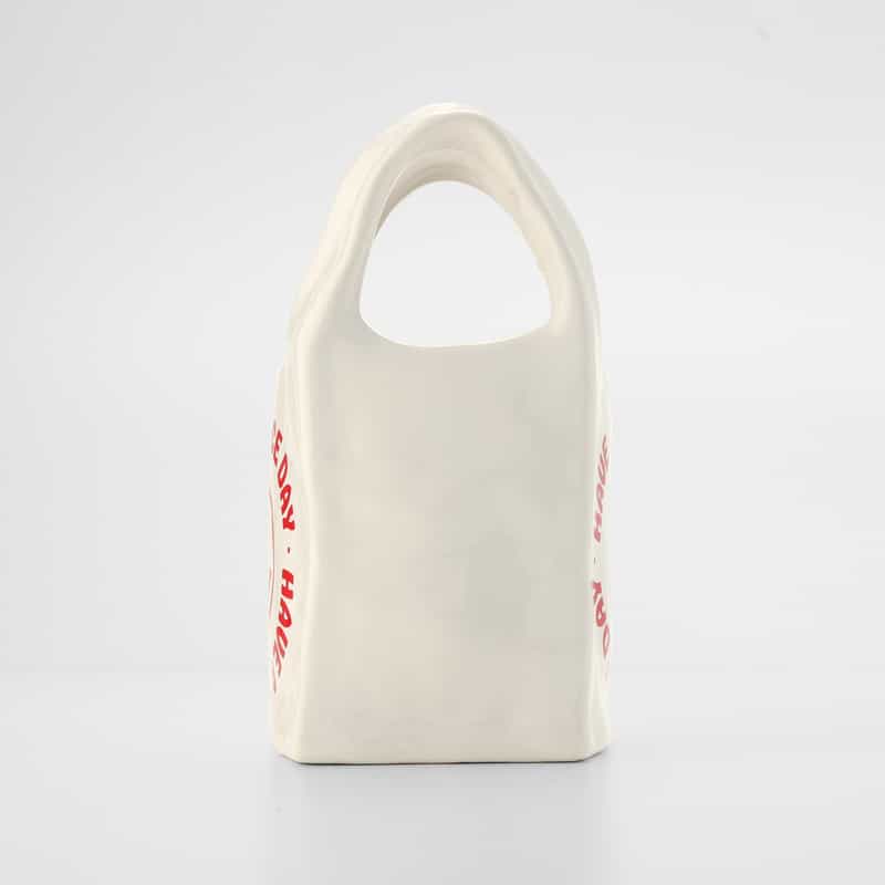 GOODIES BY DW HOME GOODIES BY DW HOME ＜グディーズ バイ ディーダブリューホーム＞ キャンドル “GROCERY BAG" WHITE