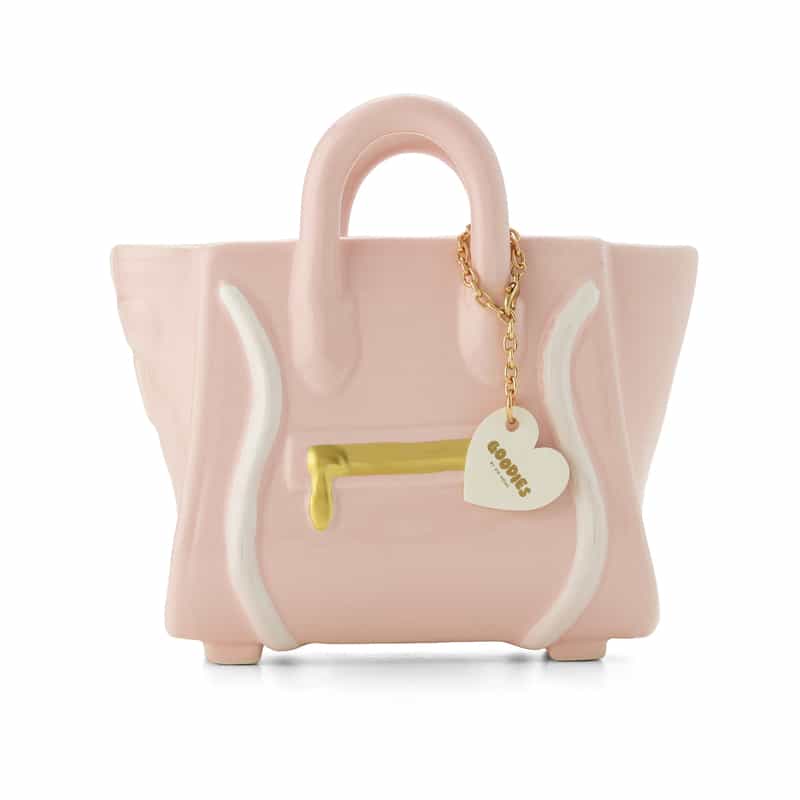 GOODIES BY DW HOME GOODIES BY DW HOME ＜グディーズ バイ ディーダブリューホーム＞ キャンドル “HANDBAG" PINK