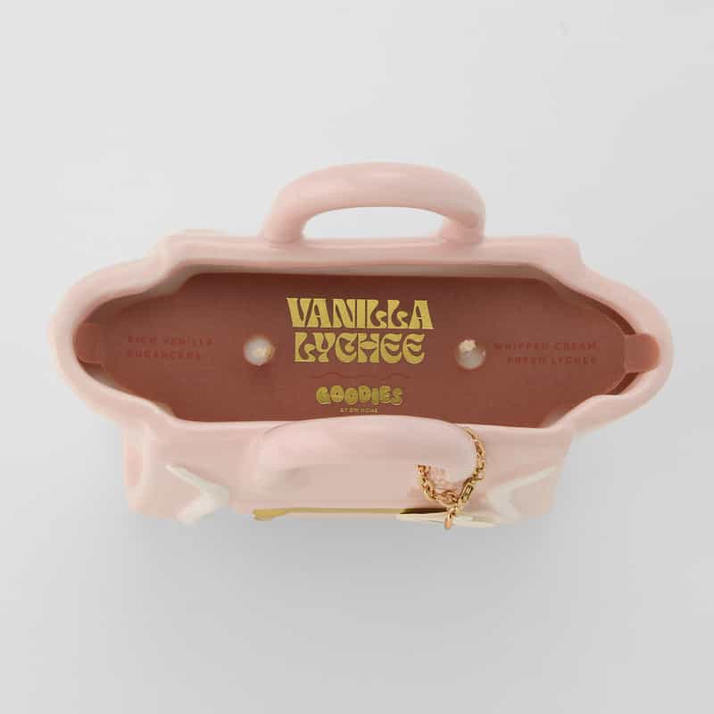 GOODIES BY DW HOME GOODIES BY DW HOME ＜グディーズ バイ ディーダブリューホーム＞ キャンドル “HANDBAG" PINK
