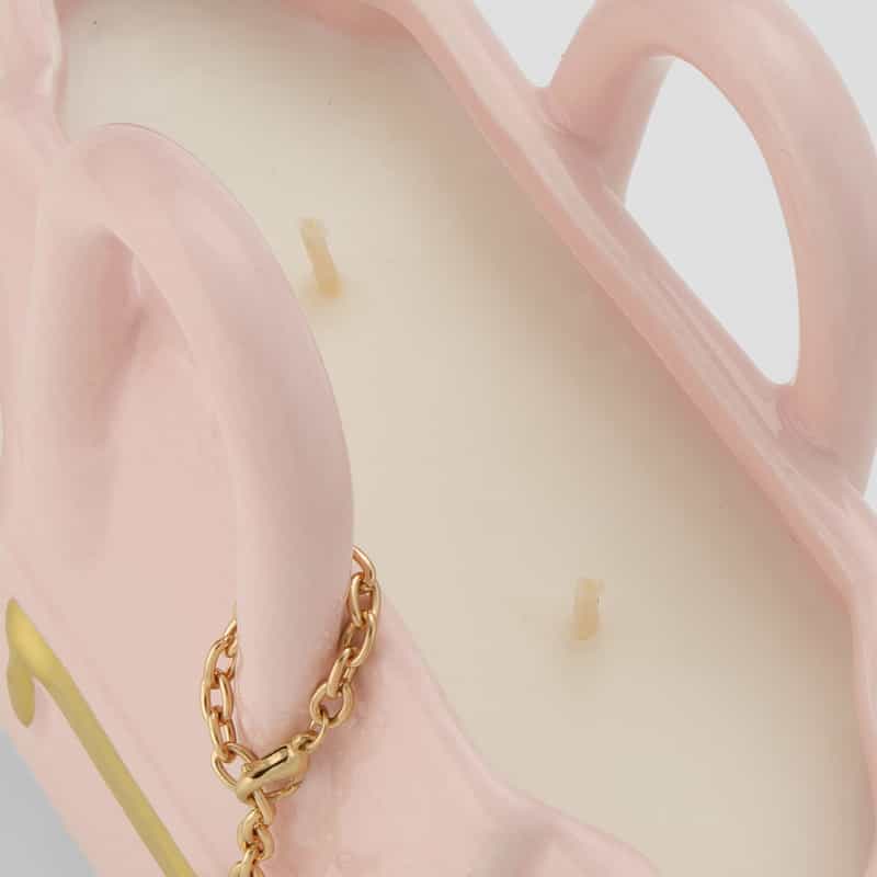 GOODIES BY DW HOME GOODIES BY DW HOME ＜グディーズ バイ ディーダブリューホーム＞ キャンドル “HANDBAG" PINK