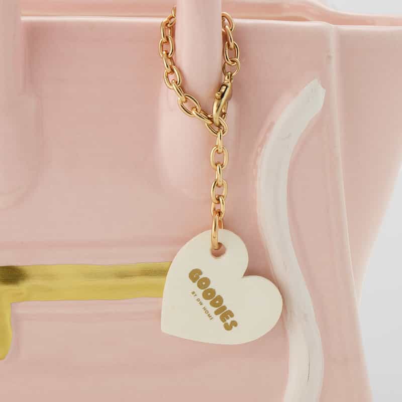 GOODIES BY DW HOME GOODIES BY DW HOME ＜グディーズ バイ ディーダブリューホーム＞ キャンドル “HANDBAG" PINK