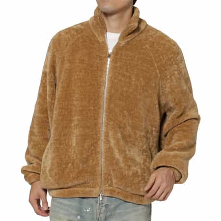 PIPPIOLINO＜ピッピオリーノ＞ バーニーズ　ニューヨーク限定フリース素材ニットブルゾン
