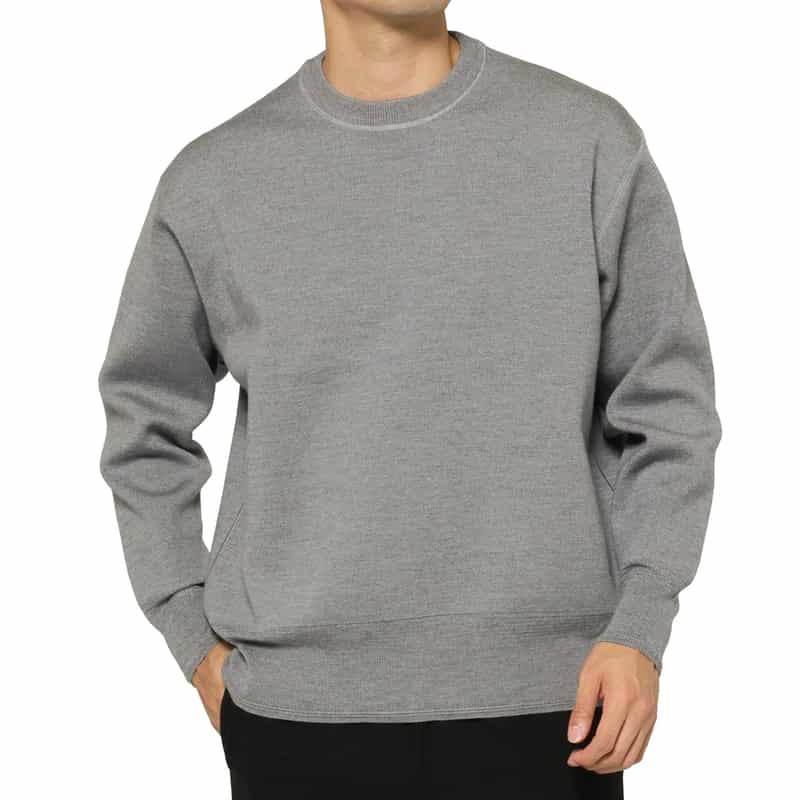 PIPPIOLINO PIPPIOLINO＜ピッピオリーノ＞  バーニーズ　ニューヨーク限定クルーネックニットプルオーバー LT GRAY