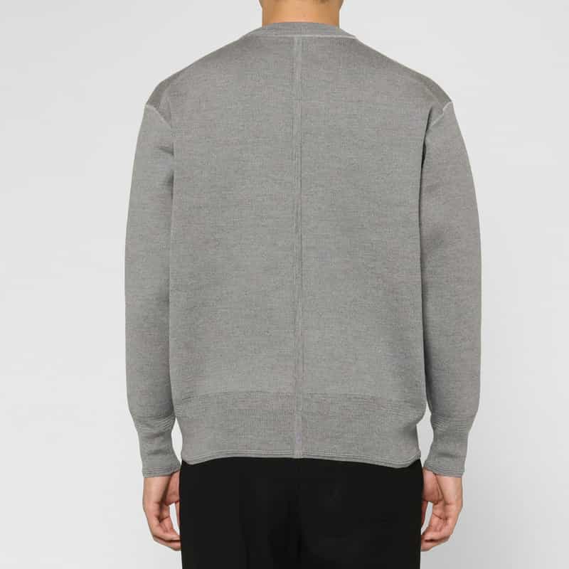 PIPPIOLINO PIPPIOLINO＜ピッピオリーノ＞  バーニーズ　ニューヨーク限定クルーネックニットプルオーバー LT GRAY