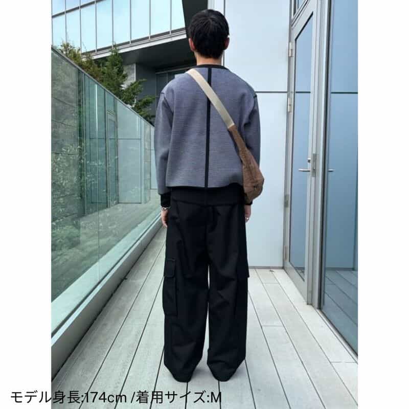 PIPPIOLINO PIPPIOLINO＜ピッピオリーノ＞ バーニーズ　ニューヨーク限定マイクロボーダー柄ニットプルオーバー MULTI COLOR