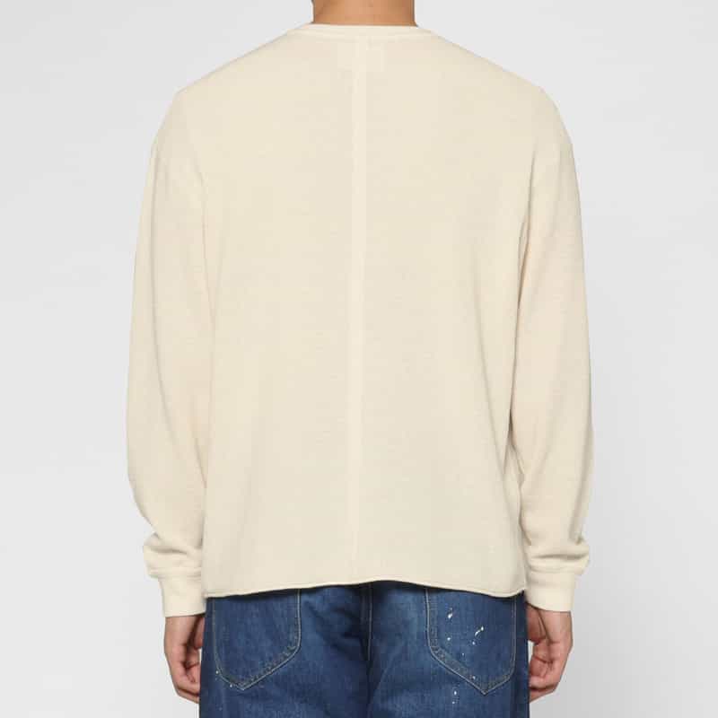 PIPPIOLINO PIPPIOLINO＜ピッピオリーノ＞  バーニーズ　ニューヨーク限定コットンカシミヤクルーネックカットソー WHITE