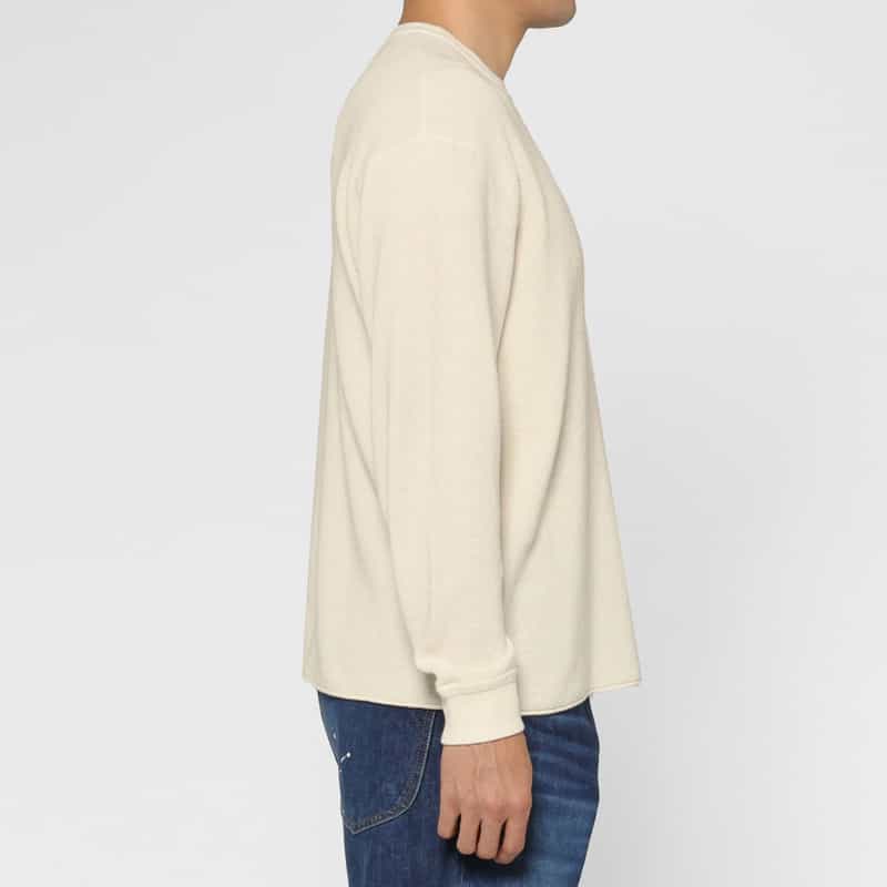 PIPPIOLINO PIPPIOLINO＜ピッピオリーノ＞  バーニーズ　ニューヨーク限定コットンカシミヤクルーネックカットソー WHITE