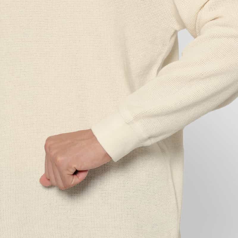PIPPIOLINO PIPPIOLINO＜ピッピオリーノ＞  バーニーズ　ニューヨーク限定コットンカシミヤクルーネックカットソー WHITE