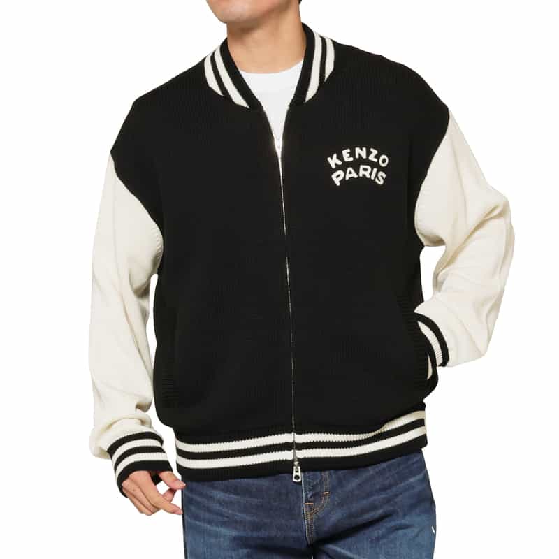 KENZO KENZO＜ケンゾー＞ ジップアップブルゾン BLACK