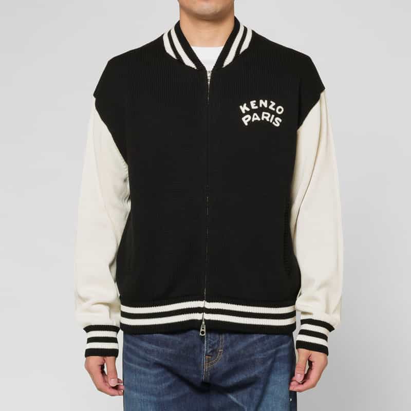 KENZO KENZO＜ケンゾー＞ ジップアップブルゾン BLACK