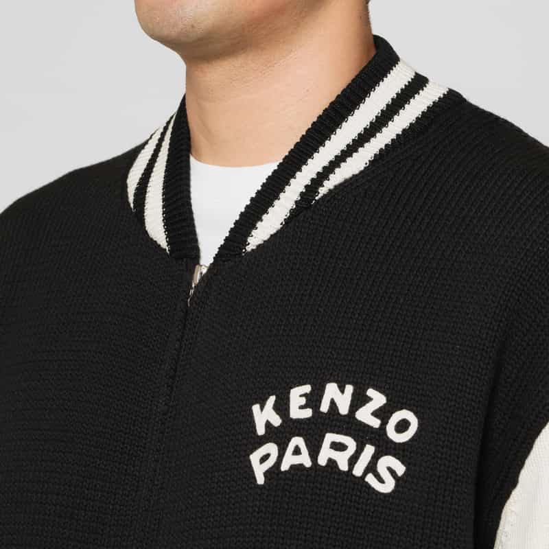 KENZO KENZO＜ケンゾー＞ ジップアップブルゾン BLACK