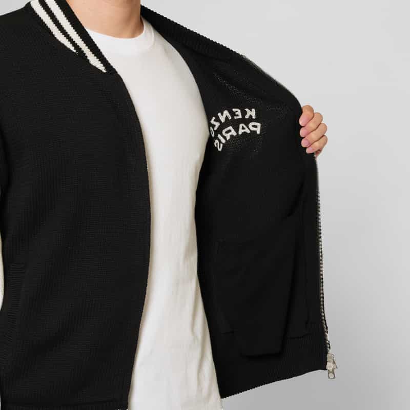 KENZO KENZO＜ケンゾー＞ ジップアップブルゾン BLACK