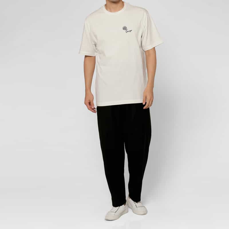 KENZO KENZO＜ケンゾー＞ ロゴ入りTシャツ OFF WHITE