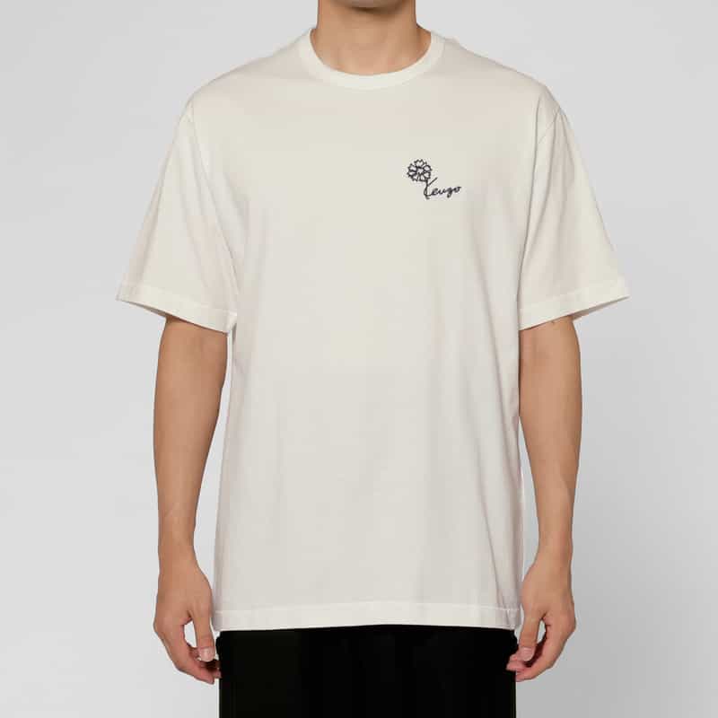 KENZO KENZO＜ケンゾー＞ ロゴ入りTシャツ OFF WHITE