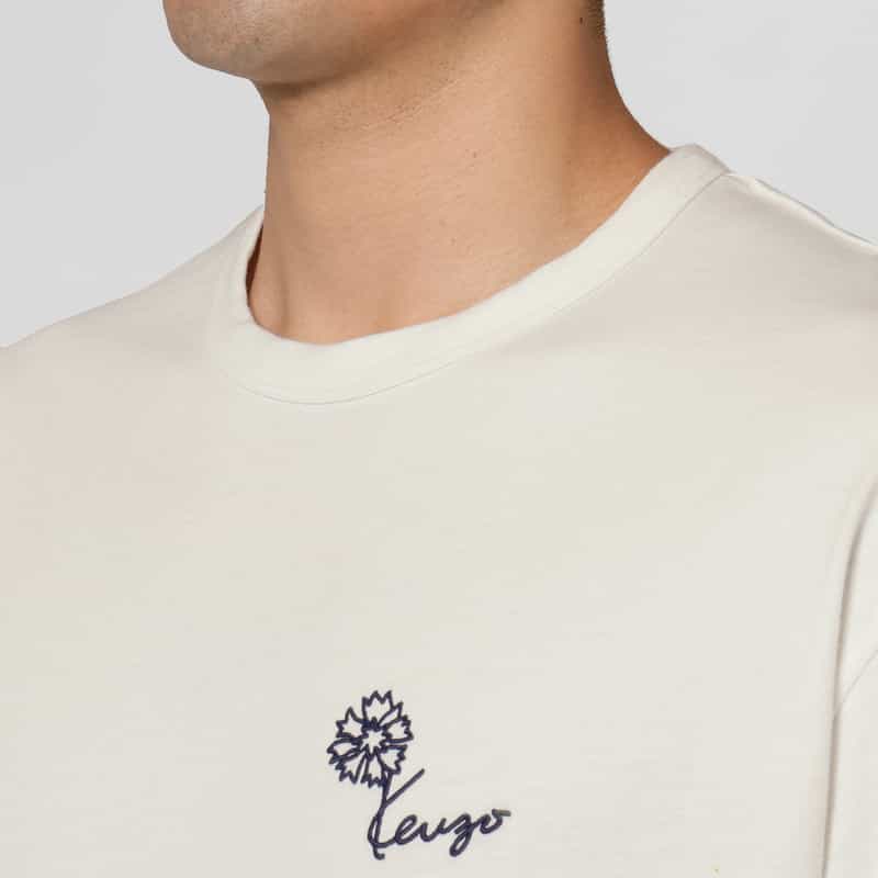 KENZO KENZO＜ケンゾー＞ ロゴ入りTシャツ OFF WHITE
