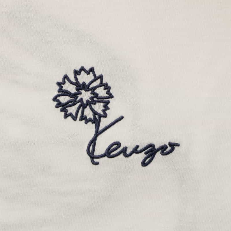 KENZO KENZO＜ケンゾー＞ ロゴ入りTシャツ OFF WHITE
