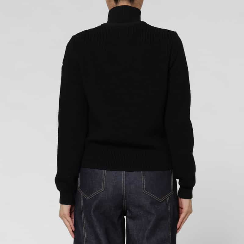 MONCLER MONCLER＜モンクレール＞ ハイブリッド ニットカーディガン BLACK