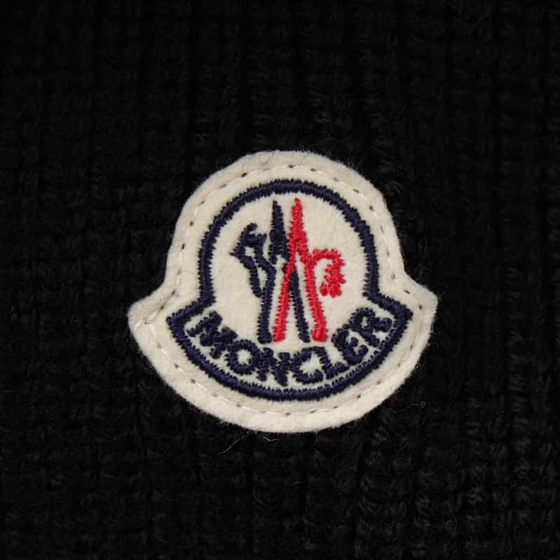MONCLER MONCLER＜モンクレール＞ ハイブリッド ニットカーディガン BLACK