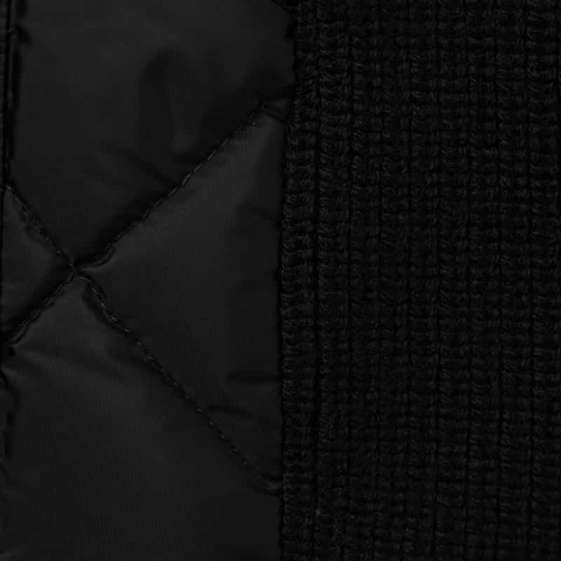 MONCLER MONCLER＜モンクレール＞ ハイブリッド ニットカーディガン BLACK