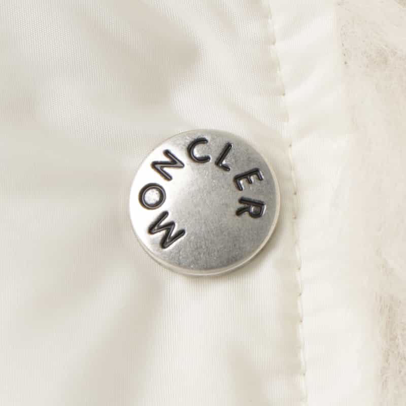 MONCLER MONCLER ＜モンクレール＞ ハイブリッド フーデッドダウンジャケット IVORY