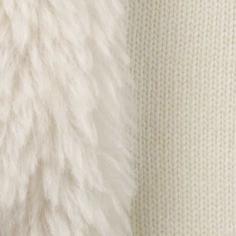 MONCLER MONCLER ＜モンクレール＞ ハイブリッド フーデッドダウンジャケット IVORY