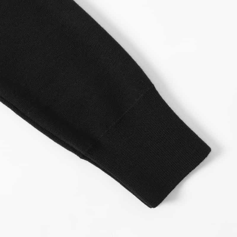 MONCLER MONCLER＜モンクレール＞ ハイブリッド ジップアップカーディガン BLACK