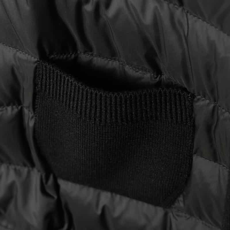 MONCLER MONCLER＜モンクレール＞ ハイブリッド ジップアップカーディガン BLACK