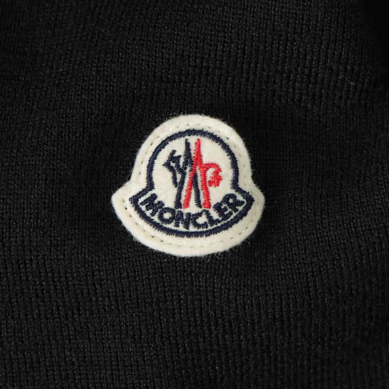 MONCLER MONCLER＜モンクレール＞ ハイブリッド ジップアップカーディガン BLACK